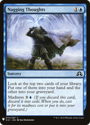 Nagging Thoughts (LIST-SOI-74)  - The List