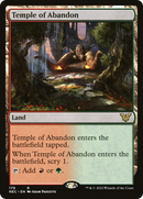 Temple of Abandon (NEC-179) - Neon Dynasty Commander