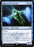 Sage of the Beyond (KHC-006)  - Kaldheim Commander