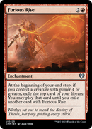 Furious Rise (CMM-225)  Foil - Commander Masters