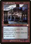 Temple of Deceit (Retro Frame) (BRC-205)  - The Brothers' War Commander