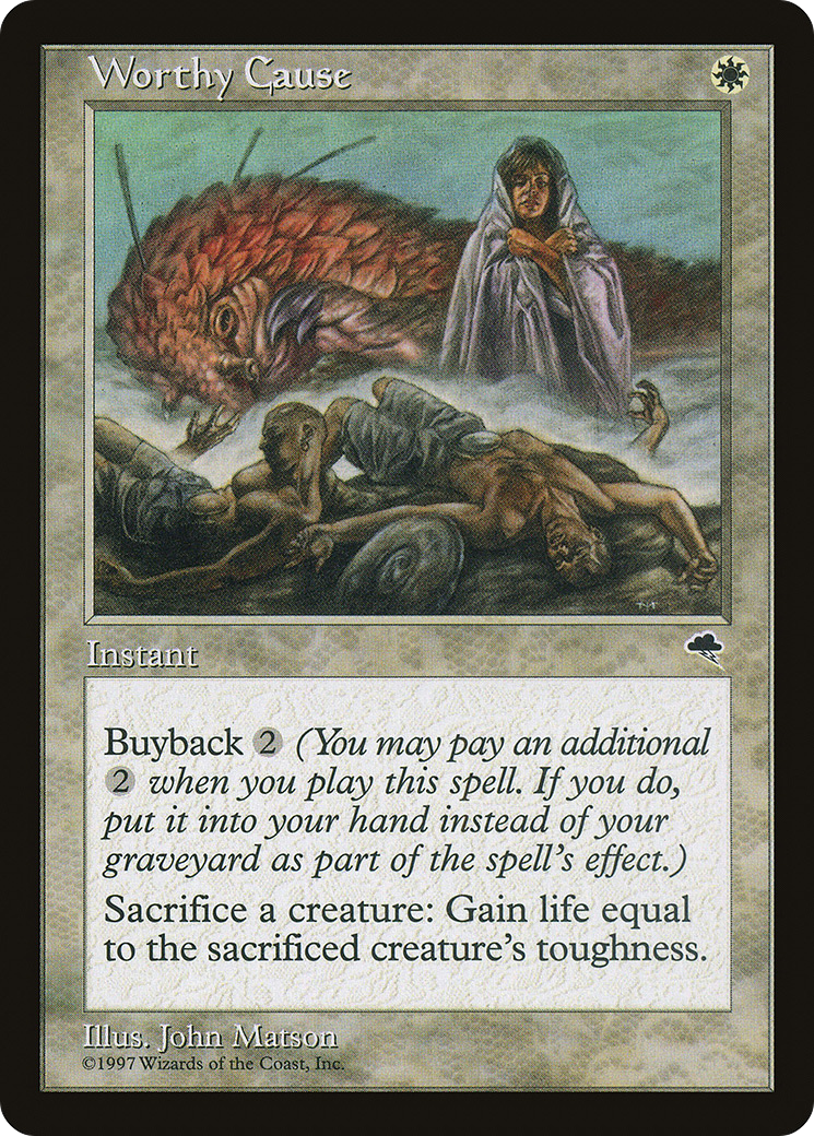 Worthy Cause (TMP-053)  - Tempest