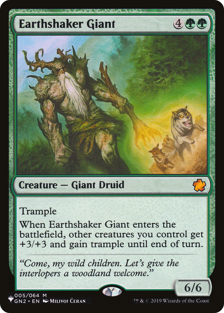 Earthshaker Giant (LIST-005/064)  - The List