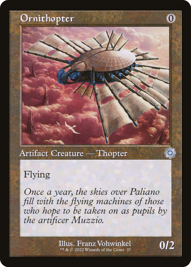 Ornithopter (BRR-037)  Foil - The Brothers' War Retro Artifacts