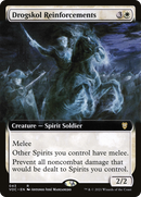 Drogskol Reinforcements (Extended Art) (VOC-043)  - Crimson Vow Commander: (Extended Art)