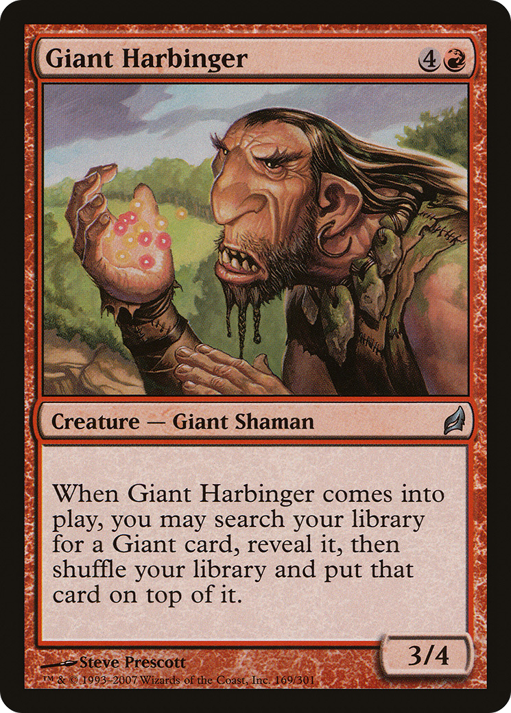 Giant Harbinger (LRW-169)  - Lorwyn