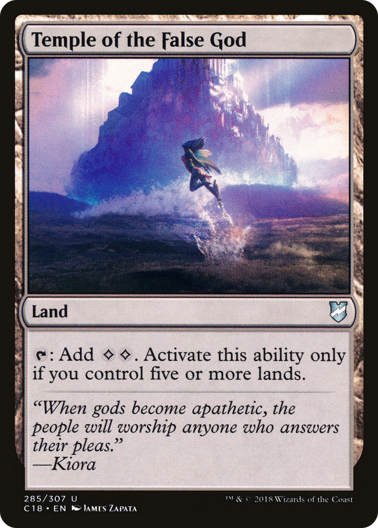 Temple of the False God (C18-285)  - Commander 2018