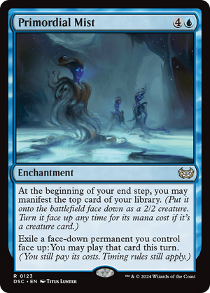 Primordial Mist (DSC-123)  - Duskmourn: House of Horror Commander