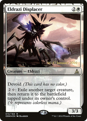 Eldrazi Displacer (PRE-013)  Foil - Oath of the Gatewatch Promos: (devoid)