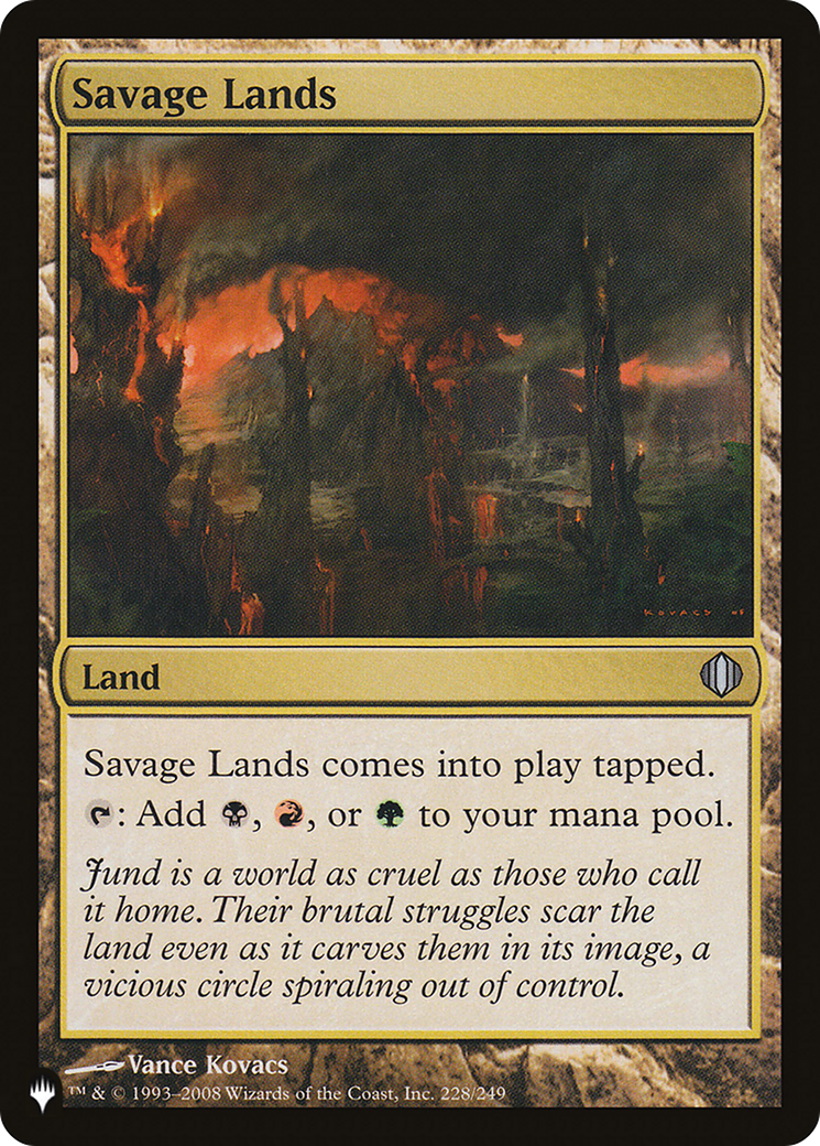 Savage Lands (LIST-228)  - The List