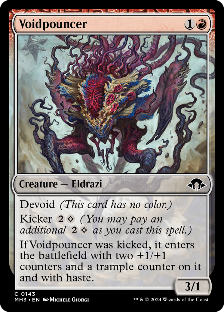 Voidpouncer (MH3-143)  Foil - Modern Horizons 3: (devoid)
