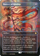 Banner of Kinship (Borderless) (Mana Foil) (FDN-413)  Foil - Foundations