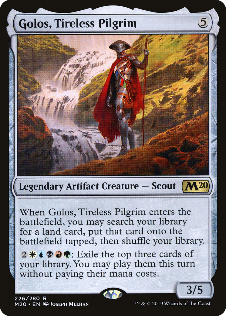 Golos, Tireless Pilgrim (M20-226)  - Core Set 2020
