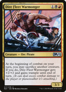 Dire Fleet Warmonger (M21-217)  Foil - Core Set 2021