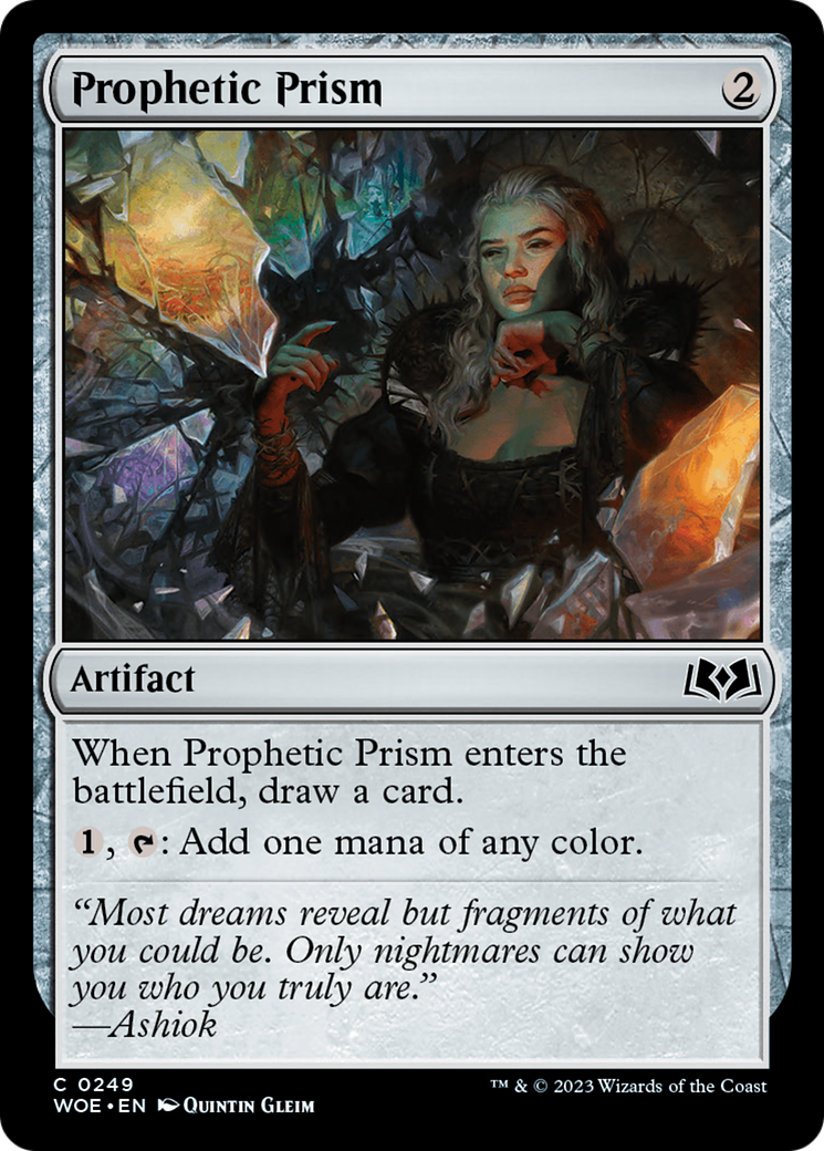 Prophetic Prism (WOE-249)  Foil - Wilds of Eldraine