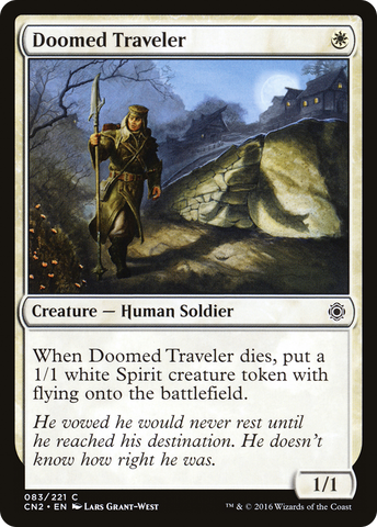 Doomed Traveler (CN2-083)  Foil - Conspiracy: Take the Crown