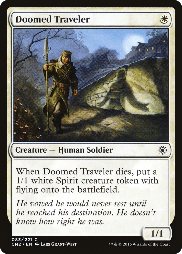 Doomed Traveler (CN2-083)  Foil - Conspiracy: Take the Crown
