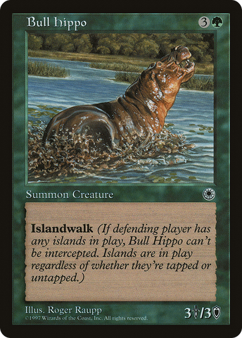 Bull Hippo (Reminder Text) (POR-)  - Portal