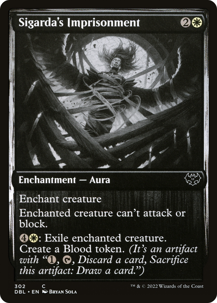 Sigarda's Imprisonment (DBL-302)  Foil - Innistrad: Double Feature