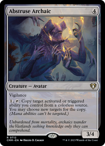 Abstruse Archaic (CMM-712)  - Commander Masters