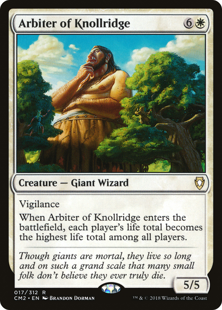 Arbiter of Knollridge (CM2-017)  - Commander Anthology Volume II