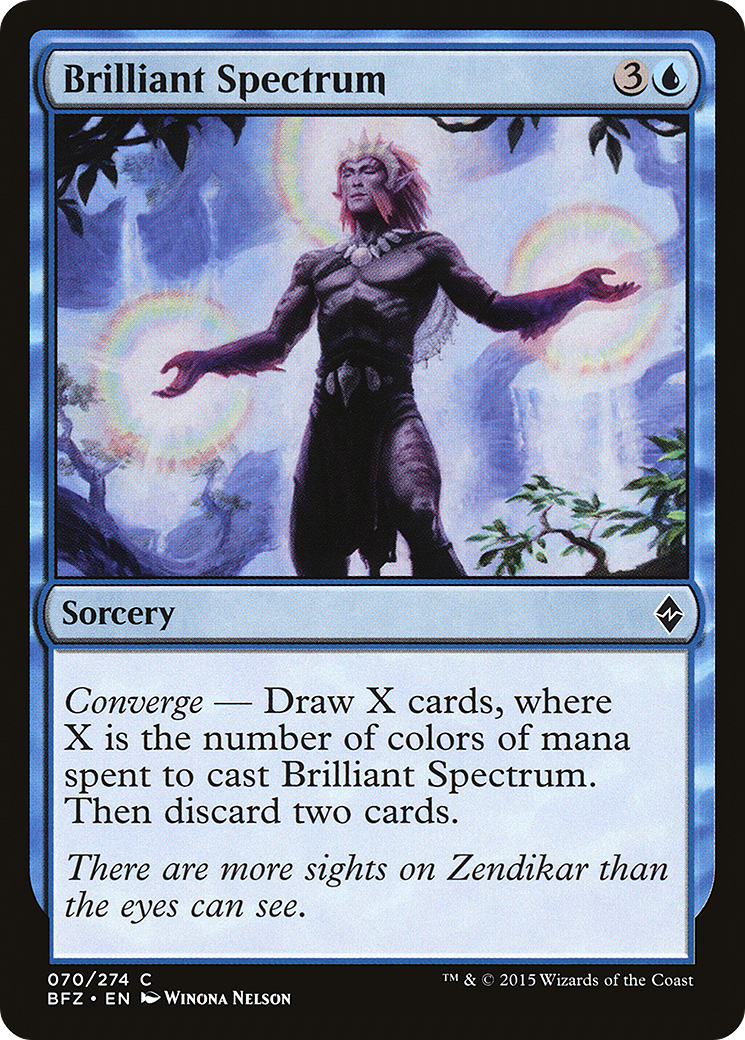 Brilliant Spectrum (BFZ-070)  Foil - Battle for Zendikar