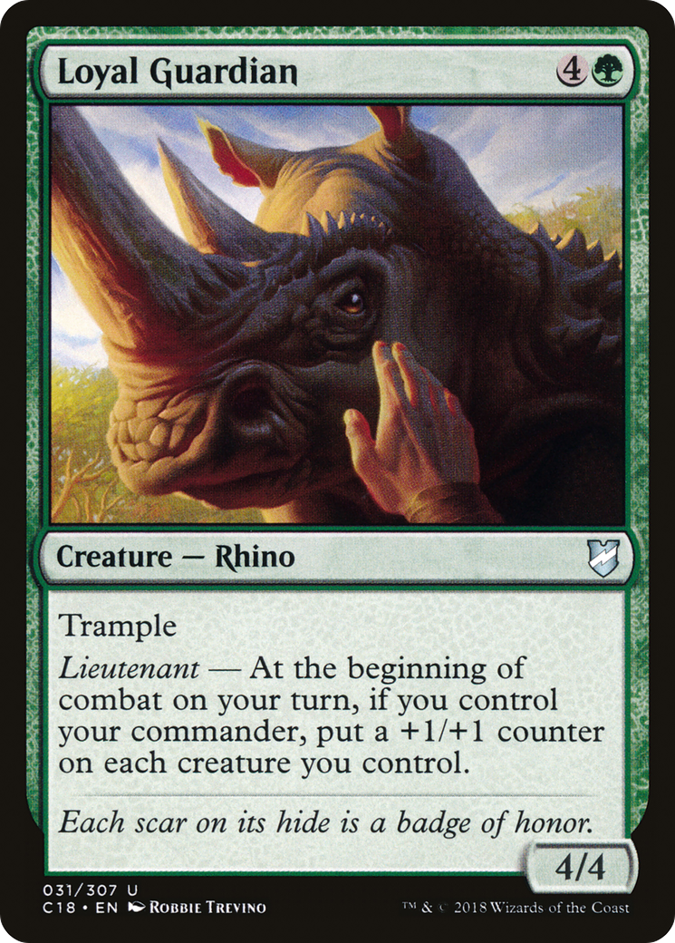 Loyal Guardian (C18-031)  - Commander 2018