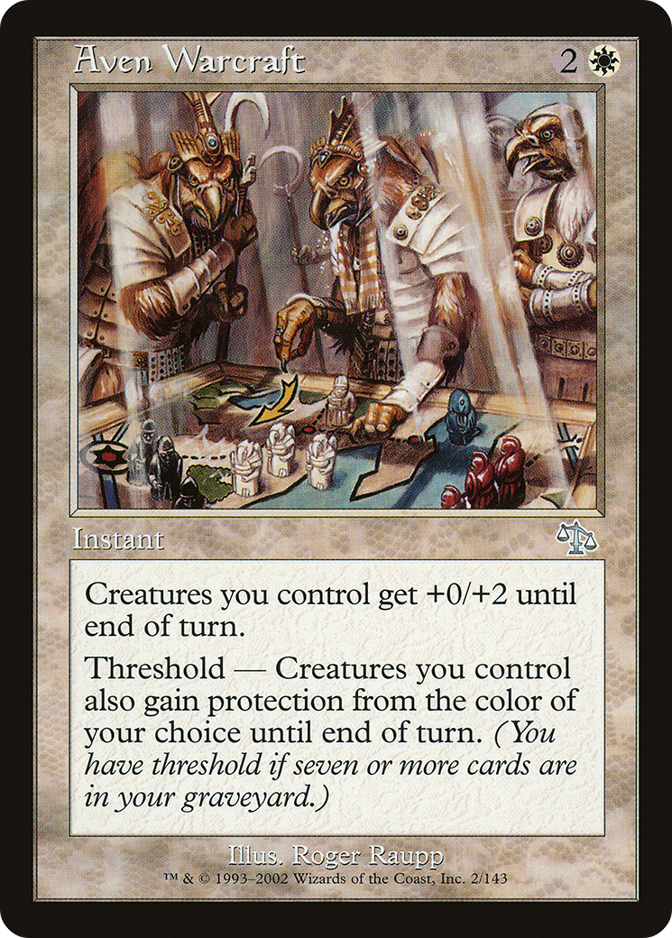 Aven Warcraft (JUD-002)  Foil - Judgment