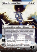Elspeth, Storm Slayer (Borderless) (TDM-398)  - Tarkir: Dragonstorm