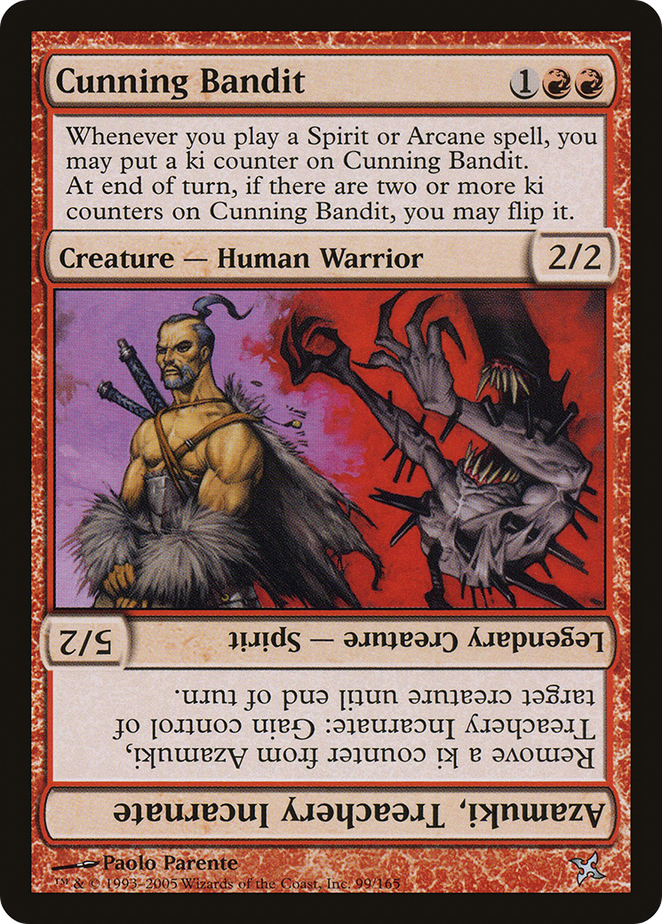 Cunning Bandit (BOK-099)  Foil - Betrayers of Kamigawa