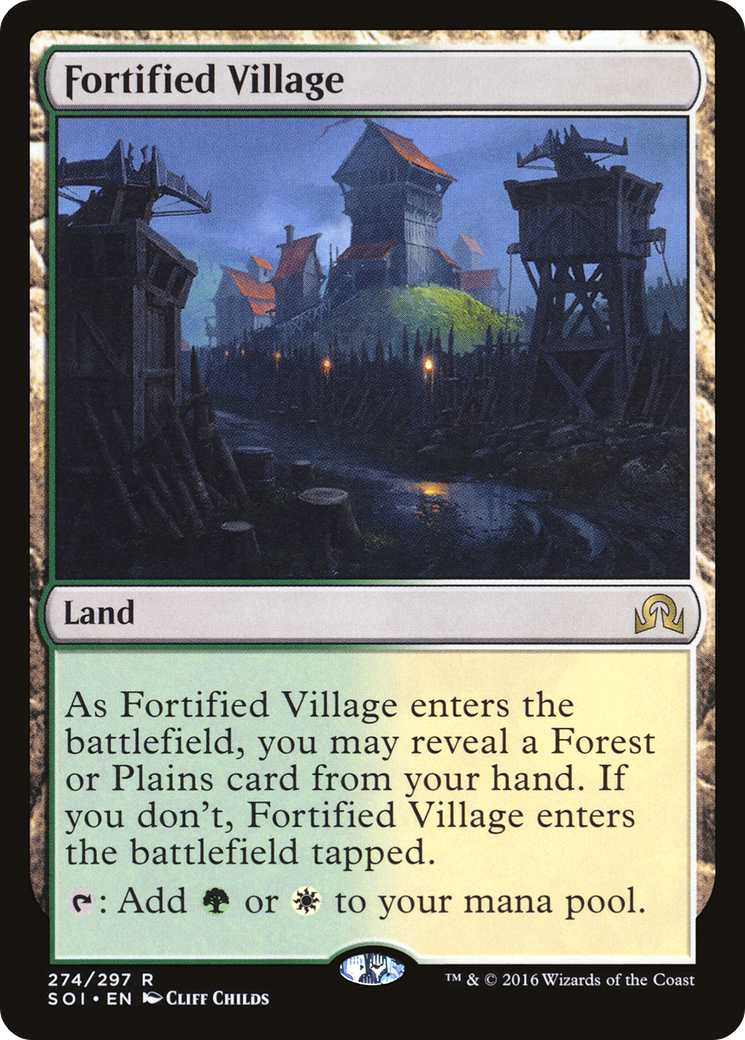 Fortified Village (SOI-274)  - Shadows over Innistrad