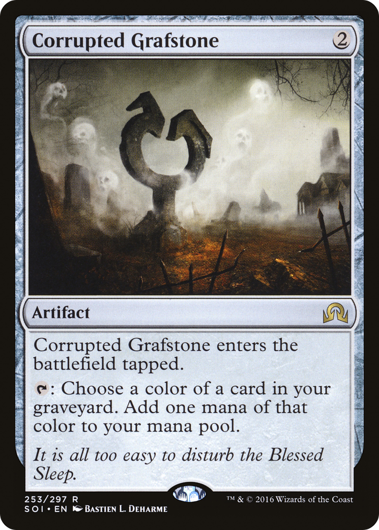 Corrupted Grafstone (SOI-253)  - Shadows over Innistrad