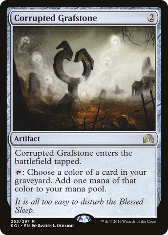 Corrupted Grafstone (SOI-253)  - Shadows over Innistrad