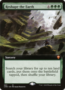 Reshape the Earth (Extended Art) (CMR-683)  - Commander Legends: (Extended Art)