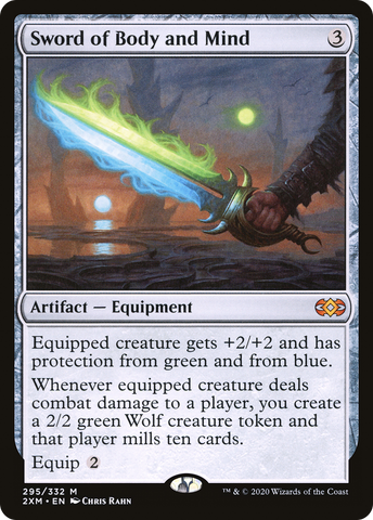 Sword of Body and Mind (2XM-295)  Foil - Double Masters