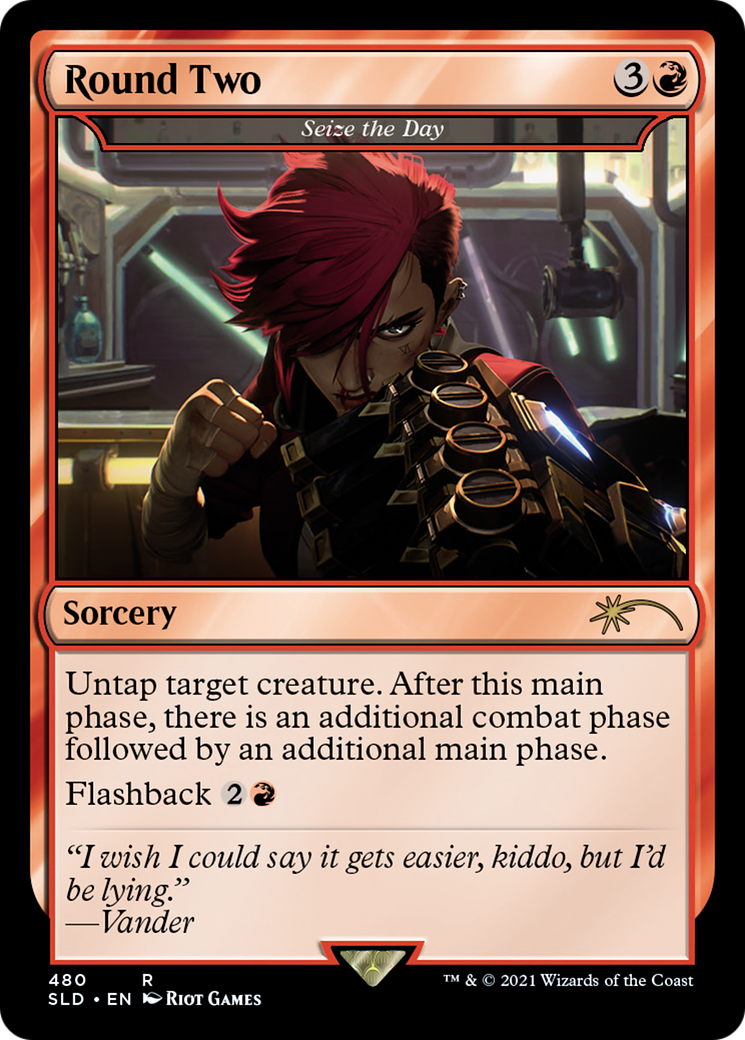 Round Two - Seize the Day (SLD-480)  - Secret Lair Drop / Round Two