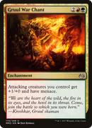 Gruul War Chant (MM3-170)  - Modern Masters 2017