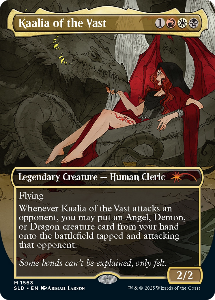 Kaalia of the Vast (SLD-1563) - Secret Lair Drop (Borderless) Foil