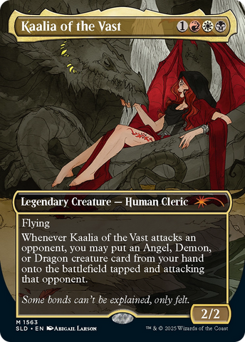 Kaalia of the Vast (SLD-1563)  - Secret Lair Drop (Borderless)