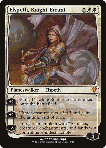 Elspeth, Knight-Errant (MD1-013)  - Modern Event Deck 2014