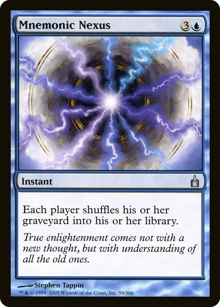 Mnemonic Nexus (RAV-059)  Foil - Ravnica: City of Guilds