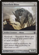 Razorfield Rhino (MBS-127)  Foil - Mirrodin Besieged