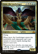 Azor, the Lawbringer (PRE-154S) - Rivals of Ixalan Promos Foil