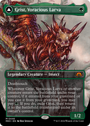 Grist, Voracious Larva (Borderless) (MH3-446)  Foil - Modern Horizons 3