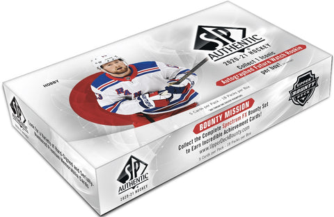 2020-21 SP Authentic Hockey Hobby Box