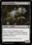 Nested Shambler (BLC-185)  - Bloomburrow Commander