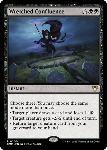 Wretched Confluence (CMM-200)  Foil - Commander Masters