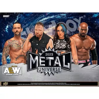 2022 Upper Deck AEW Skybox Metal Universe