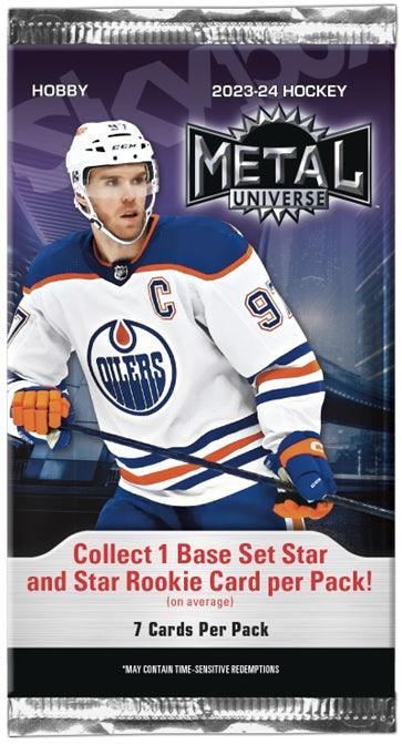 2023-24 Upper Deck Skybox Metal Universe Hockey Hobby Pack