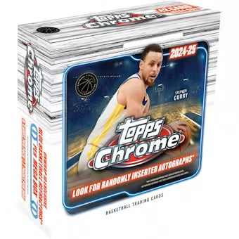 2024-25 Topps Chrome Basketball Mega Box